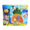 Imagen de Casa Piña Bob Esponja con 2 Figuras 17,78x15,24x7,6 cm.