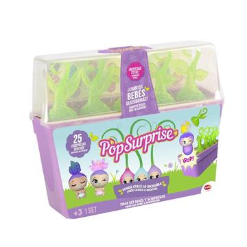 Imagen de Mega Set Bebes Y Sorpresas Pop Surprise . Contiene cinco cápsulas con 4 bebes,accesorios y detalles sorpresa.