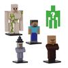 Imagen de Figura Minecraft Toppeez Edición Especial Pack De 5 figuras de 5 Cm. - Modelos surtidos