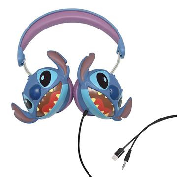 Imagen de Auriculares plegables Stitch con cable y puerto USB