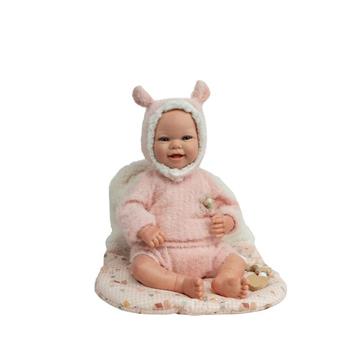 Imagen de Muñeca Reborn Arias 45 Cm Kira Rosa C/Saco De Dormir