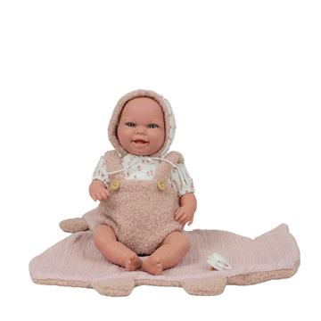 Imagen de Muñeca Elegance 35 Cm Babyto Rosa Con Manta