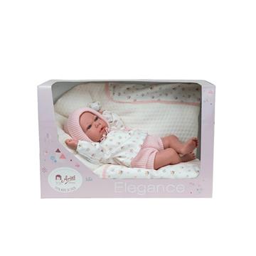 Imagen de Muñeca Elegance 40 Cm Andie Rosa C/Cojin (Muñeco Con Peso)