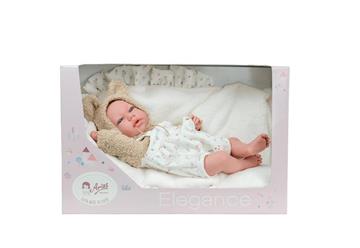 Imagen de Muñeca Elegance 40 Cm Andie Beige C/Cojin (Muñeco De Peso)