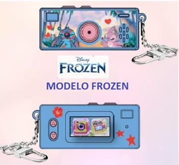 Imagen de Mini Camara Colgante / Llavero Digital con Pantalla - USB C - Ranura SD - 