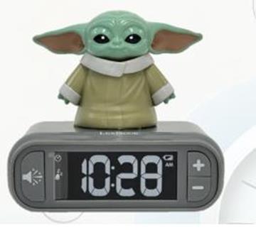 Imagen de Despertador digital Star Wars con luz de noche 3D y efectos sonoros 15x10x20 cm