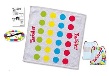 Imagen de Toalla Juego Twister en mochila y ruleta impermeable, 100x100cm