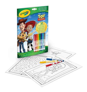 Imagen de Libro Actividades y Colorear Toy Story  con 7 rotuladores 20x1x29 cm