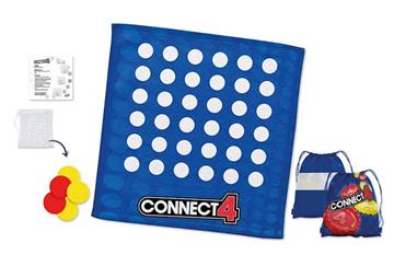 Imagen de Toalla Juego Conecta 4 en mochila y fichas impermeables, 100x100cm