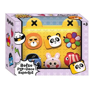 Imagen de Bolso Pop Deco bandolera, colores surtidos - Modelos surtidos