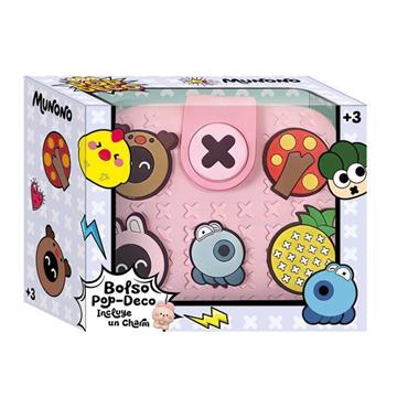 Imagen de Bolso Pop Deco bandolera con charm y asa, colores surtidos - Modelos surtidos