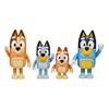 Imagen de Pack 4 Figuras de Bluey y su familia (Bluey, Bingo,Bandit y Chilli)