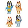 Imagen de Pack 4 Figuras de Bluey y su familia (Bluey, Bingo,Bandit y Chilli)