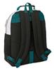 Imagen de Mochila Doble Real Madrid Club de Futbol con Cantoneras Adaptable a Carro 32x42x15Cm
