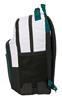 Imagen de Mochila Doble Real Madrid Club de Futbol con Cantoneras Adaptable a Carro 32x42x15Cm