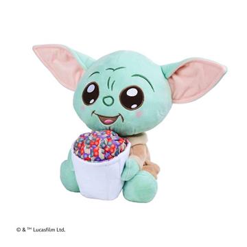 Imagen de Peluche Star Wars Grogu con palomitas 25cm