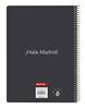 Imagen de Libreta Cuarto 80 H. Tapas Duras 1Diseñ Real Madrid Equip. 25/26 15,5x22x1 Cm