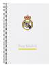 Imagen de Libreta Cuarto 80 H. Tapas Duras 1Diseñ Real Madrid Equip. 25/26 15,5x22x1 Cm
