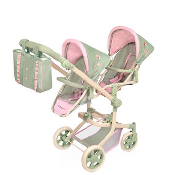 Imagen de Silla Gemelar Plegable Botanic Multiposicion Para Muñecas De Hasta 52 Cm. 42x55x91 cm