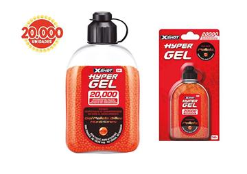 Imagen de Bola Hypergel X-Shot en blister (20.000 bolas de gel) 12cm
