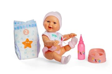 Imagen de MUñeca Baby Pipi con Traje Rosa y Accesorios