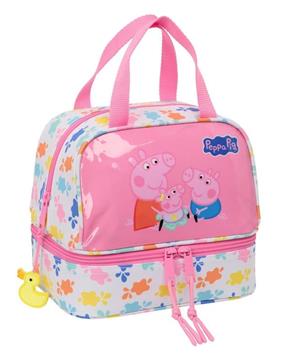 Imagen de Portameriendas Termo Peppa Pig "Baby Pig" 20X20X15Cm