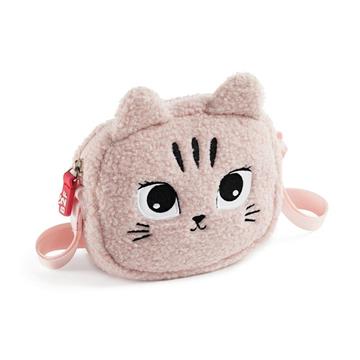 Imagen de Bolsito Peluche Peludo Gatita B2F