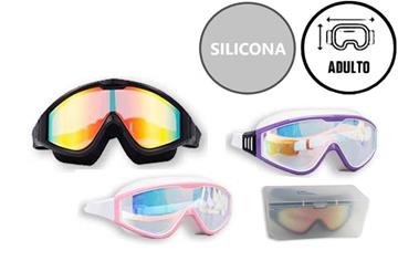 Imagen de Gafas Natación adulto Pvc  Anti-Niebla, Protección Uva/Uvb, Colores Surtidos  - Modelos surtidos