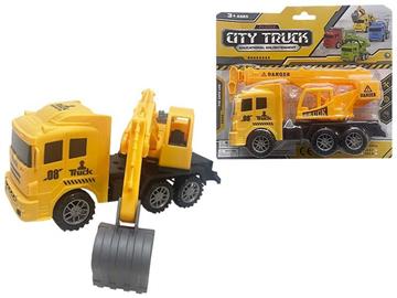 Imagen de Camion Construccion Grua Y Retro 24,5x22x6,5 cm.