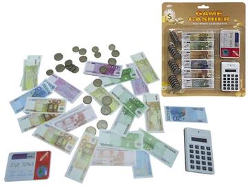 Imagen de Blister con Monedas, Billetes y calculadora.
