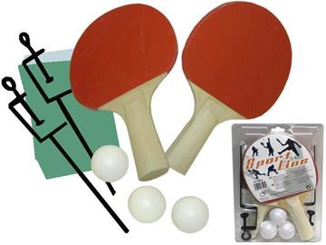 Imagen de Palas Ping Pong 2 palas con 3 petolas y red. 18,5x28,5x4 cm
