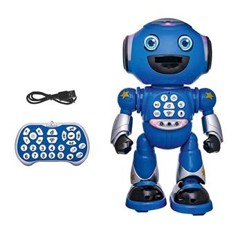 Imagen de Robot Interactivo Elo Powerman Advance A.I. con voces y control parental. Responde preguntas y reacciona con ojos animados. 25x16x9 cm