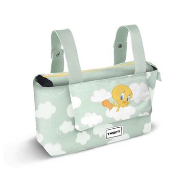 Imagen de Bolso Organizador Carro Bebé Hamper Mommy Tweety / Piolín Clouds 39 x12 x24 cm