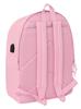Imagen de MOCHILA DOBLE PARA PORTATIL 15,6" CON USB REAL MADRID CHICA ROSA 31X44X18 CM