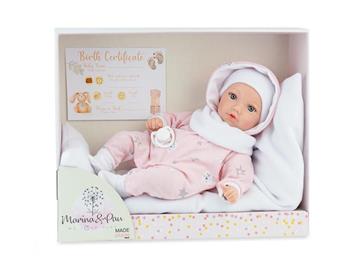 Imagen de Muñeca Reborn Noa Pink Estuche 40 cms