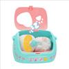 Imagen de Peluche Baby Paws Gato reción nacido 10,3 cm con accesorios ¡su cuna transportin te dirá que cuidado necesita!