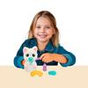 Imagen de Peluche Baby Paws Gato reción nacido 10,3 cm con accesorios ¡su cuna transportin te dirá que cuidado necesita!