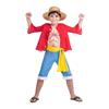 Imagen de Disfraz Luffy Sombrero, Chaqueta, Camiseta, Fajín Y Pantalón Talla 7-9 Y