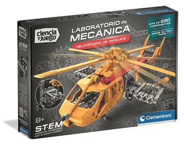 Imagen de Juego Laboratorio de Mecanica Helicóptero De Rescate. Cosntrucción con Más de 220 componentes.