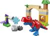 Imagen de LEGO Duplo Dinosaurio Spidey-Rex Vs. Duende Verde