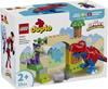 Imagen de LEGO Duplo Dinosaurio Spidey-Rex Vs. Duende Verde