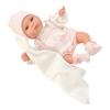 Imagen de SaniBaby Muñeca Antibacterias Trapo Blanda con Lazo Verde