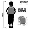 Imagen de Mochila 3D Elite Hulk Rage 26 x11 x31 cm