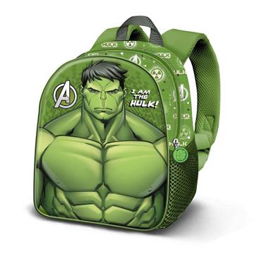 Imagen de Mochila 3D Elite Hulk Rage 26 x11 x31 cm