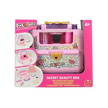 Imagen de Caja de belleza secreta Funlockets. Incluye 15 secretos de belleza. Encuentra las 3 llaves para descubrir los tesoros! 16x10,3x13,2 cm