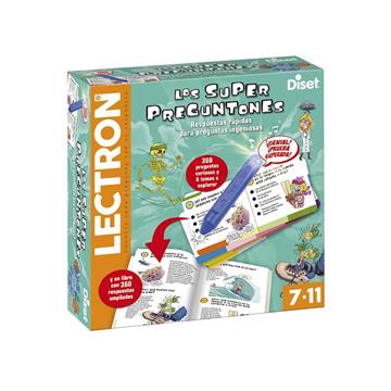 Imagen de Juego Lectron Lapiz Superpreguntones. Incluye un libro con 360 respuestas ampliadas.