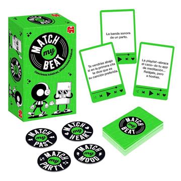 Imagen de Juego de cartas musical Match My Beat Original. Mas de 200 canciones. Compatible con 4 plataformas de musica.