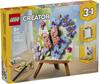 Imagen de Juego de construccion Pintura Decorativa De Arte Floral Lego Lego Creator