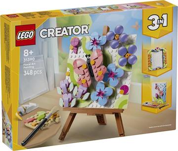 Imagen de Juego de construccion Pintura Decorativa De Arte Floral Lego Lego Creator
