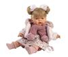 Imagen de Muñeca Joelle Llorona Chaqueta Fucsia y cuerpo de tela 38 Cm. Con Sonido.
